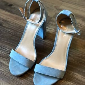 Blue Suede Heels